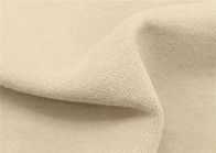Stretch Knitted Solid Fleece Fabric Durable Shrink - Resistant High Density