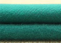 100 Spun Polyester Velvet Knit Fabric High Air Permeability For Garment