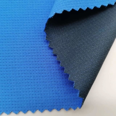 Elastam materiale del poliestere 8% del tessuto 140GSM 150D 40D 92% degli abiti sportivi asciutti di misura