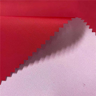 qualità 75DX320D Taslon ha riciclato il rivestimento latteo materiale del poliestere 189T 144gsm 150cm Fabbrica