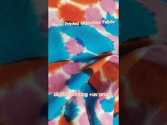 Waterproof Microfiber Fabric 100 Nylon 40Dx40D 50gsm