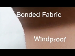 Twill 503gsm 150cm Bonded Fabric For Winter Jacket